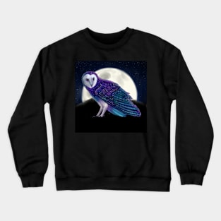 Space Owl Crewneck Sweatshirt